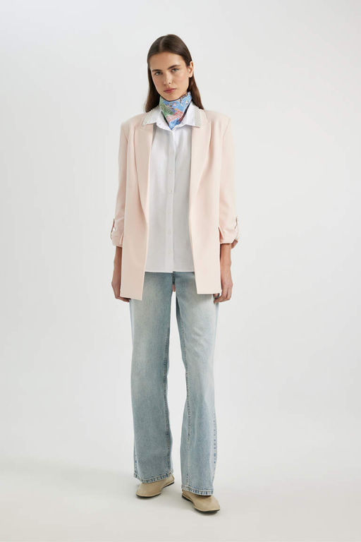 Широкие джинсовые брюки Afra x DeFacto в стиле 90-х с высокой талией и длинными штанинами  фото 3