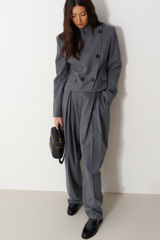 Жакет Annete А5636 серый фото 5