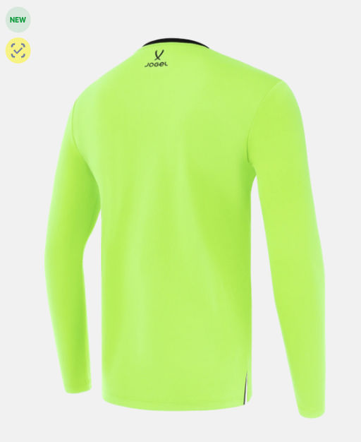 Лонгслив судейский Jogel DIVISION PerFormDRY Referee LS Tee 2.0, желтый неон 61N фото 4