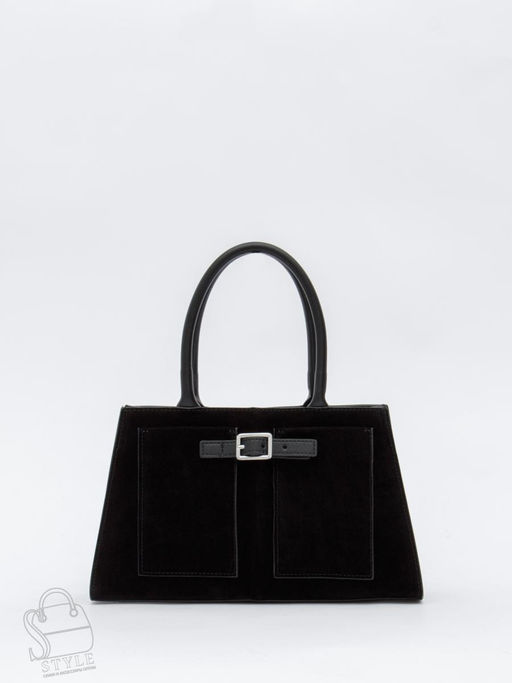 Сумка женская кожаная 990189NN black Natale Navetta