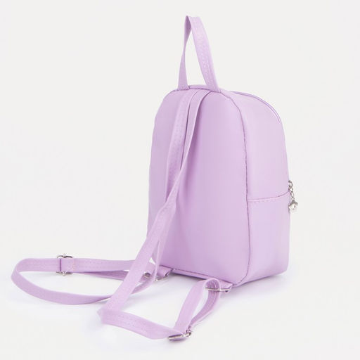 Рюкзак детский на молнии, цвет сиреневый - Simaland фото 2