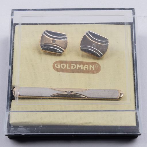 Запонки и зажим 
 1.03-011-009