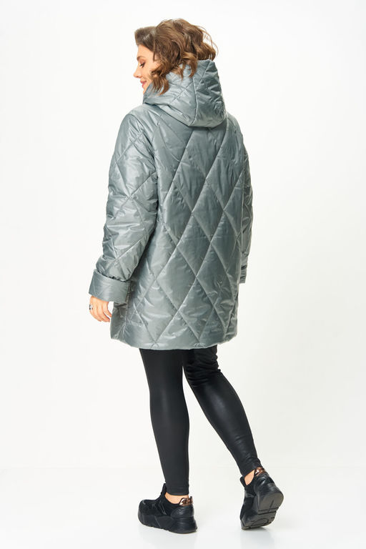 Пальто Anastasia Mak 1055-1 мох фото 7