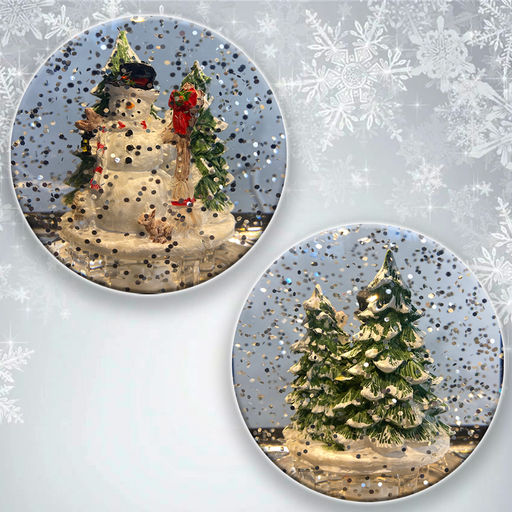 Декоративный музыкальный фонарь СНЕГОВИК - Family фото 3