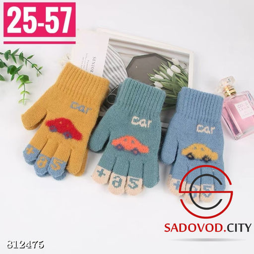 Перчатки для детей с рисунком