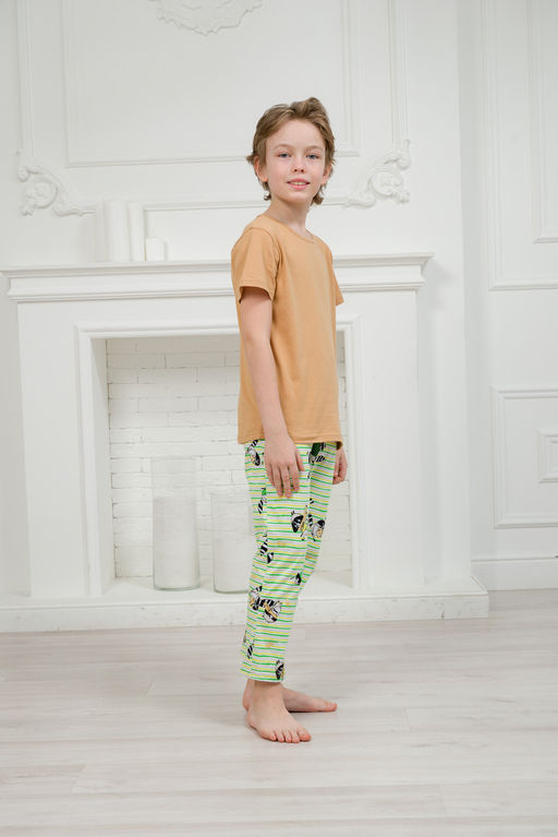 Пижама подростковая из кулирки Фантазия енот - Амадэль фото 3