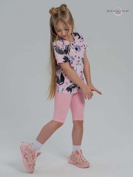 Костюм Актив ленивые котики-розовый - Sovalina фото 20