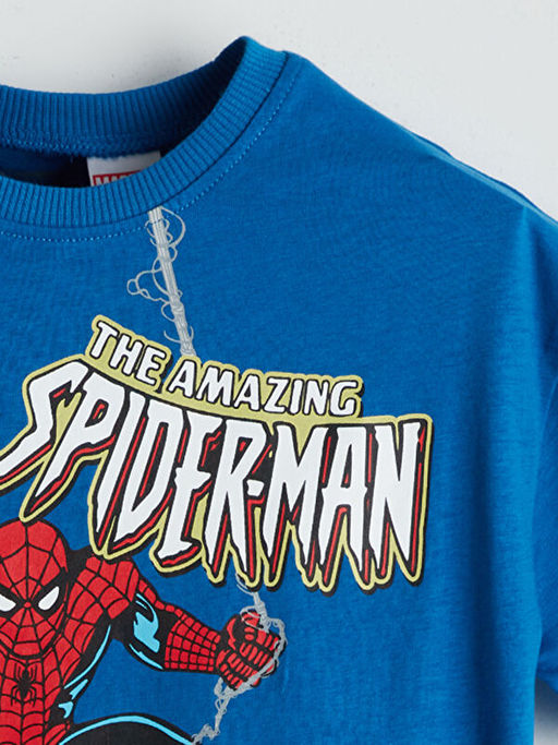 Spiderman Bask?l? Erkek ?ocuk Ti??rt