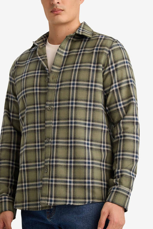 Regular F_t Flanel - Defacto фото 4