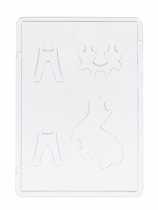 Кондитерский конструктор Шоколадный 3D олень, новогодний, 40 г