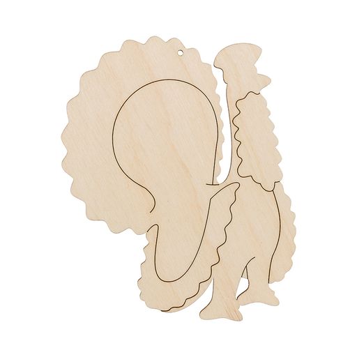 Заготовка для декорирования Mr. Carving ВД-662 Подвеска фанера 15 х 10 х 0.3 см Индюк (12х10 см)