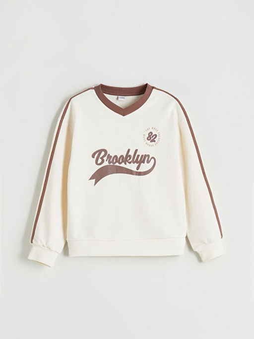 Brooklyn Bask?l? K?z ?ocuk Sweatshirt