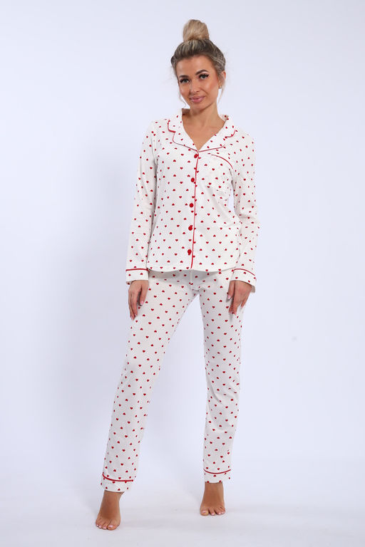 Пижама женская Сердца 46676 - Modalina фото 3