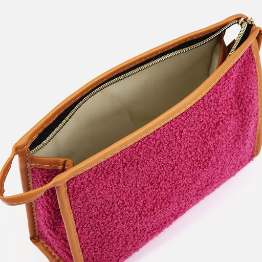 Косметичка на молнии, с подкладом, цвет малиновый - Simaland фото 3
