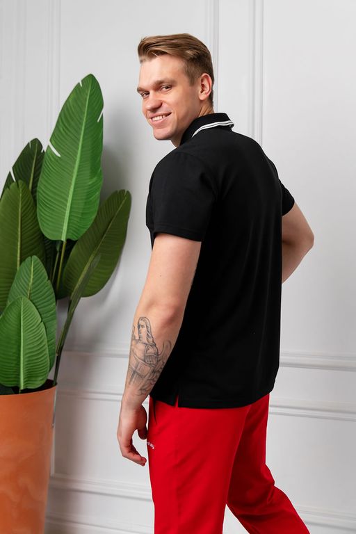 спортивная футболка-поло - Relay фото 3