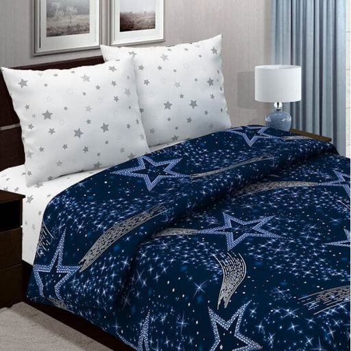 Комплект постельного белья поплин СИРИУС.Светится в темноте!