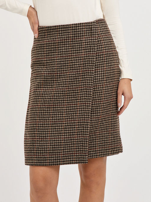 юбка с узором гусиная лапка - Glenfield фото 4