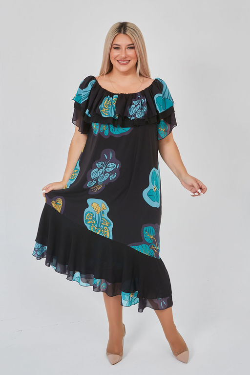 Платье Luxury Moda 1267 черный