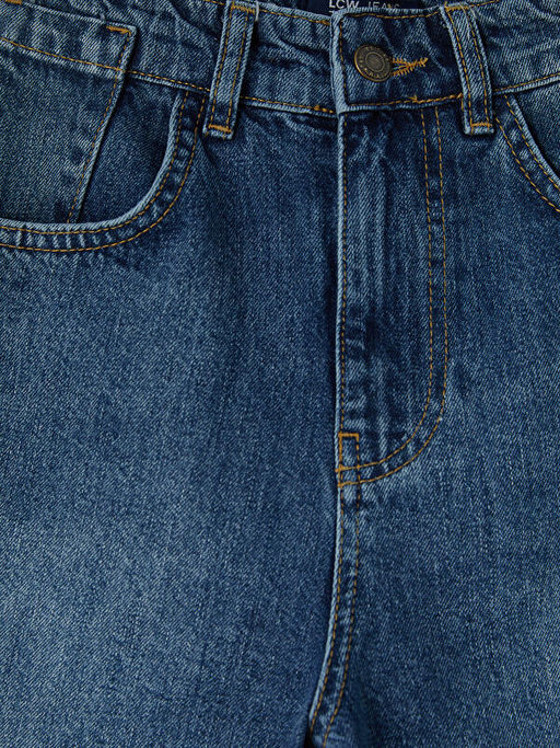 Bermuda Fit Kad?n Jean ?ortolon