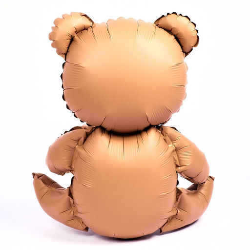 Воздушный шар фольгированный 42" «Медвежонок с сердцем», матовый, под воздух