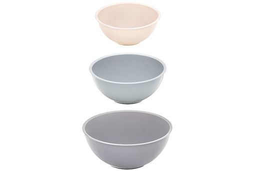 Набор салатников 3 пр. 1,15 л, 2 л, 3,35 л с крышками, пластик - Elan gallery фото 5