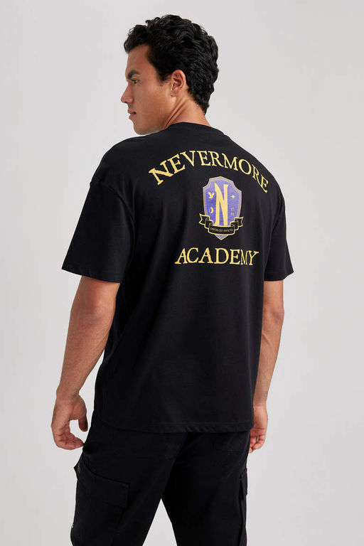 Футболка Wednesday Comfort Fit с круглым вырезом и короткими рукавами из 100 % хлопка