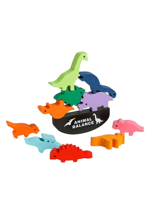 Уценка Развивающая игра балансир «Динозавры» 13×20.5×3 см