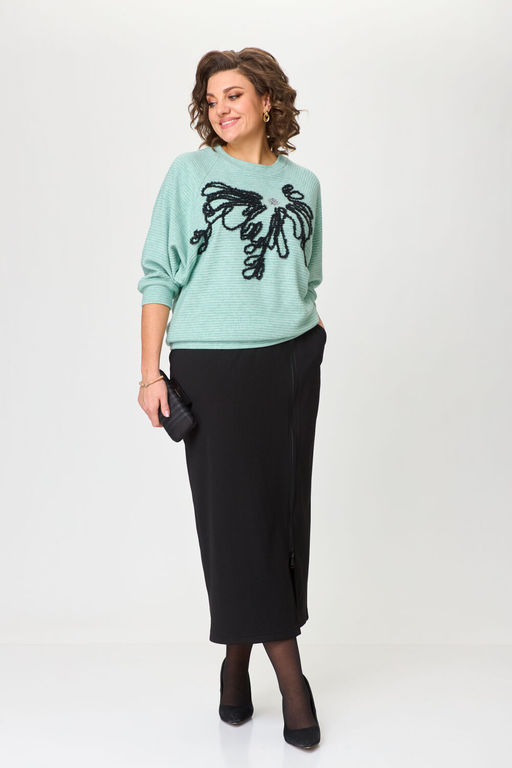 Костюм Michel Chic 1394 терракот, черный  фото 284