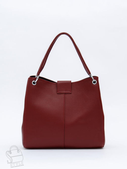 Сумка женская кожаная 98357SP wine red Velina Fabbaino-Safenta