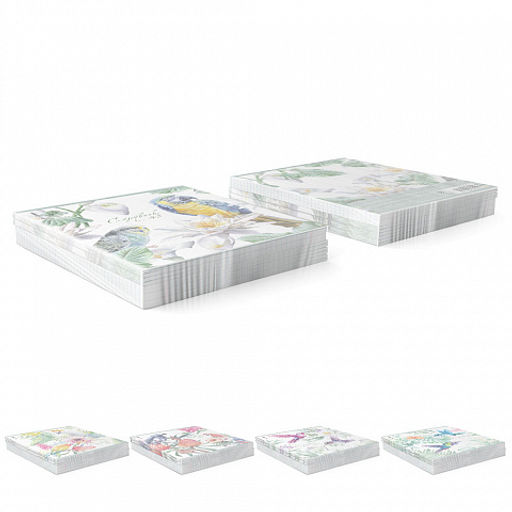 Цена за 5 шт. Тетрадь общая ученическая ErichKrause Тропические птицы, 48 листов, клетка, мат.лам.+выб. УФ-лак+тиснение фольгой+конгрев, доп.лист_MIX-PACK  фото 9