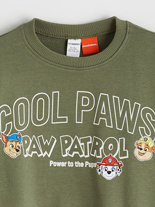 Paw Patrol Bask?l? Erkek ?ocuk Sweatshirt