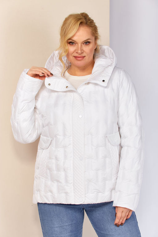 Куртка SHETTI 2210 белый фото 5