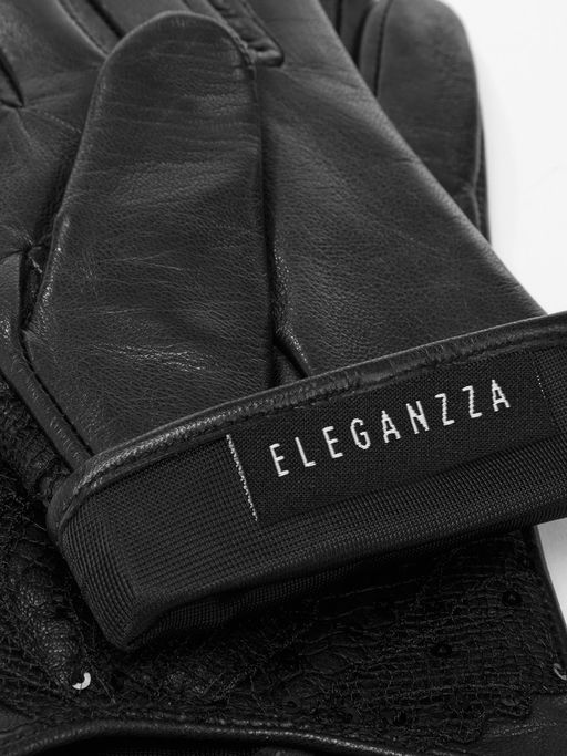 Перчатки женские ш/п IS01823 black - Eleganzza фото 4