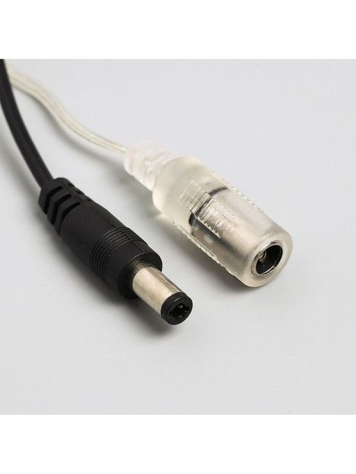 Гирлянда «Конский хвост» 10 нитей по 1.5 м, IP20, серебристая нить, 150 LED, свечение тёплое белое, 12 В