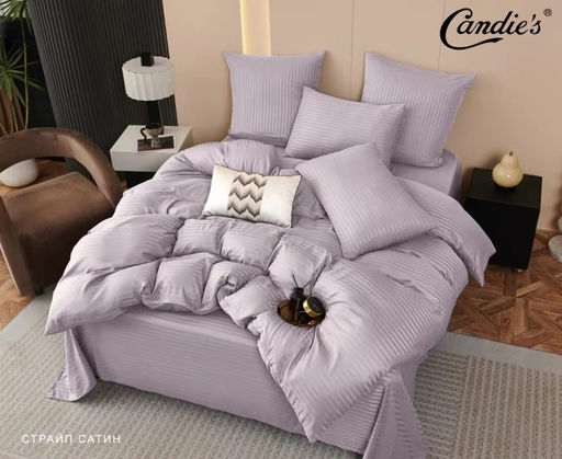 КПБ Candies Страйп сатин (узкая полоска) CANSSY015 2 спальный