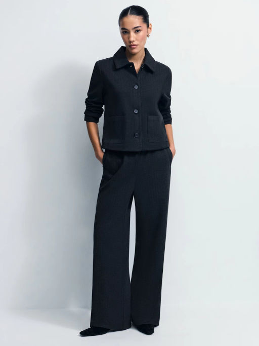 Прямые брюки с эластичным поясом / Zarina