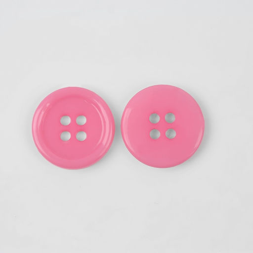 Цена за 2 шт. Пуговицы, 4 прокола, d=12.5/15/17.5 мм, набор 80±4 шт., в контейнере, разноцветные