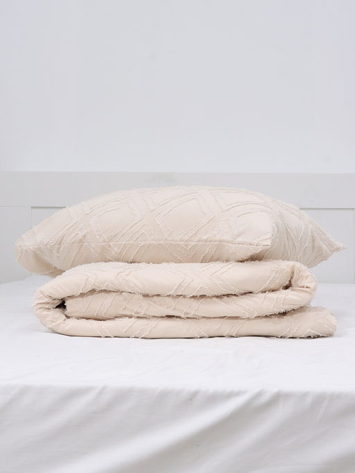 Постельное бельё евро LoveLife Tufting Ромб, микрофайбер