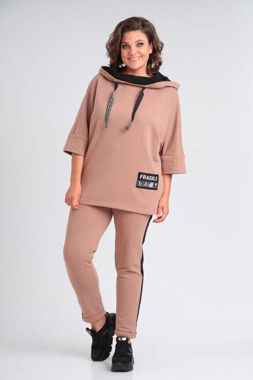 Костюм Michel Chic 1358 бежевый  фото 3