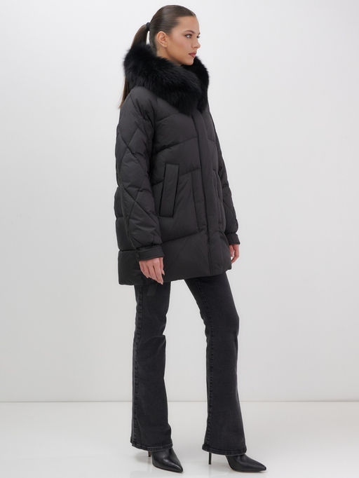 Куртка зимняя женская с мехом и капюшоном  Бренд: Visdeer  фото 14