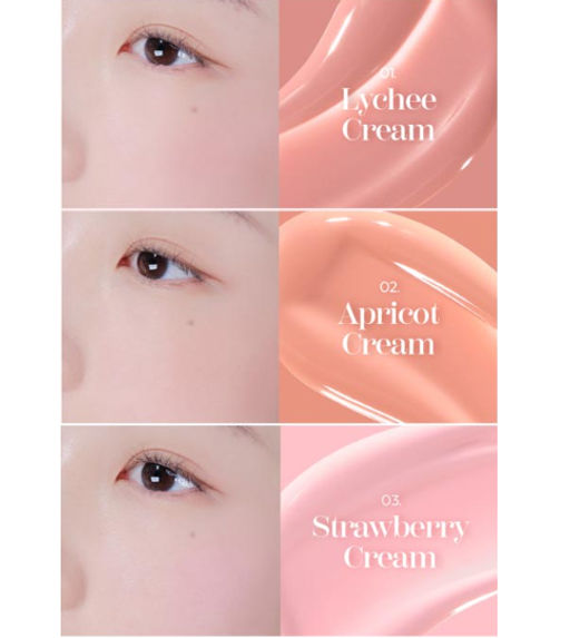 Кремовые румяна APIEU Juicy Pang Bare Cream Blusher Mini 01 Lychee, 2,3g