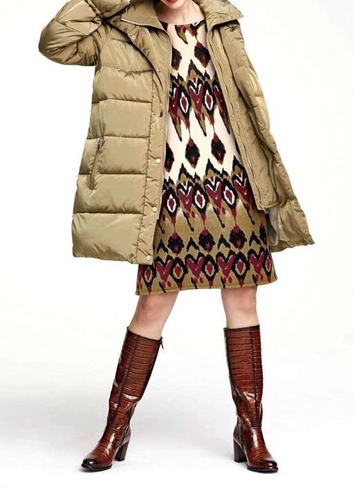 Платье, табак - Linea tesini фото 5