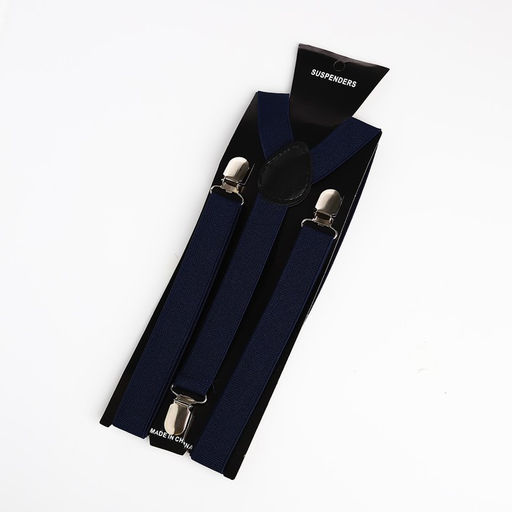 Подтяжки взрослые, ширина 2,5 см, цвет тёмно-синий - Simaland фото 3