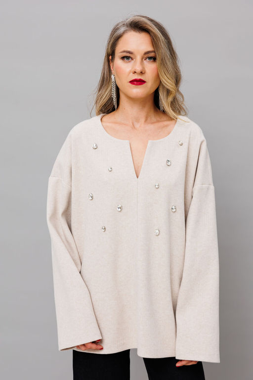 Джемпер KOKOdea 4.45 бежевый фото 5