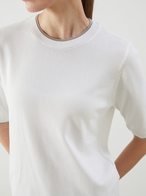 Bisiklet Yaka Kad?n Triko Kazak