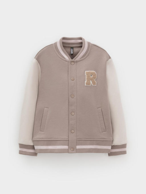 КР 302678/коричневый к624 жакет (бомбер) для мал