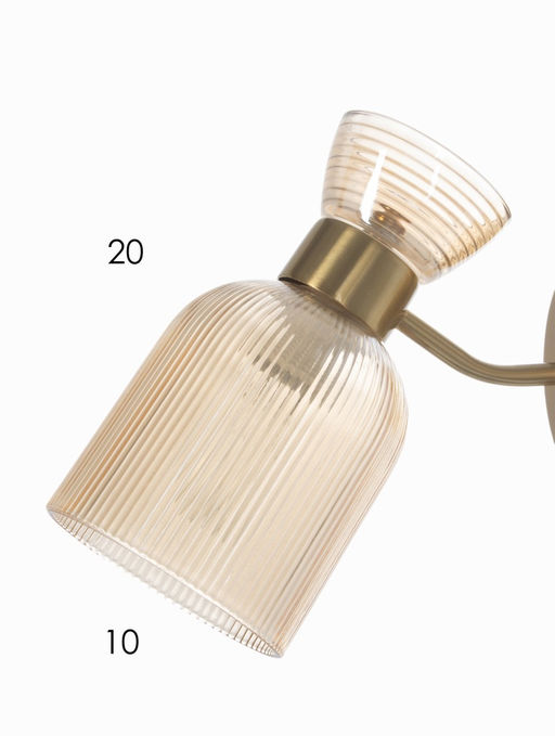 Бра 07395/1W, 1x40Вт, E14, цвет медный