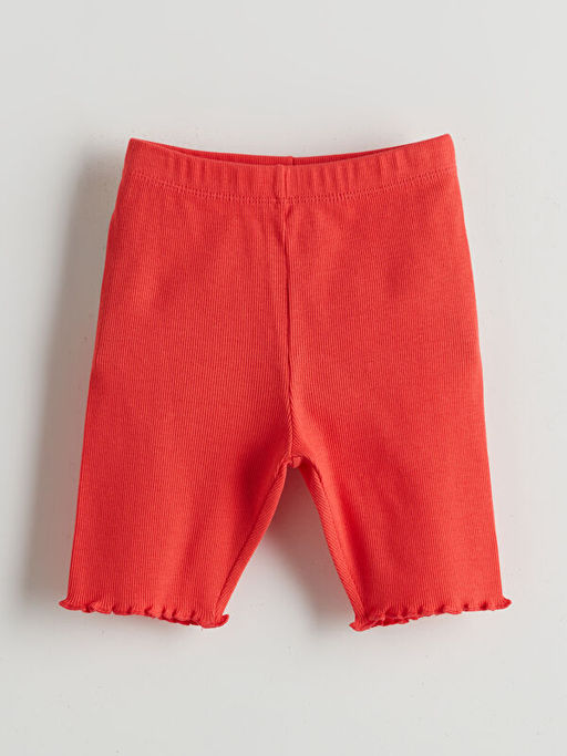 Beli Lastikli K?z ?ocuk K?sa Tayt 2li