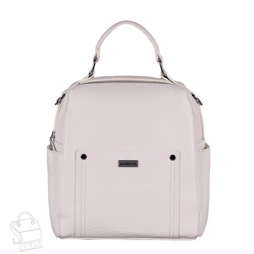 Рюкзак женский кожаный 99353-2 beige Velina Fabbiano-Safenta/20 в Новосибирске