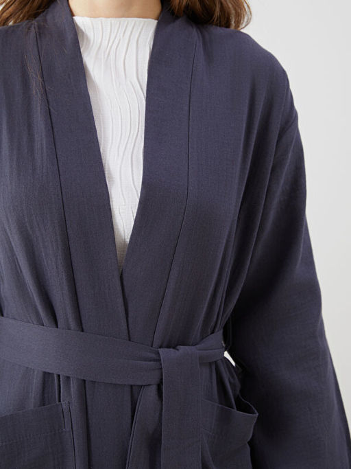 ?al Yaka Oversize M?slin Kad?n Kimono